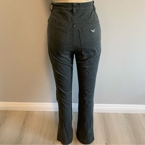 Armani High Rise Jeans Made in Italy Small Gray